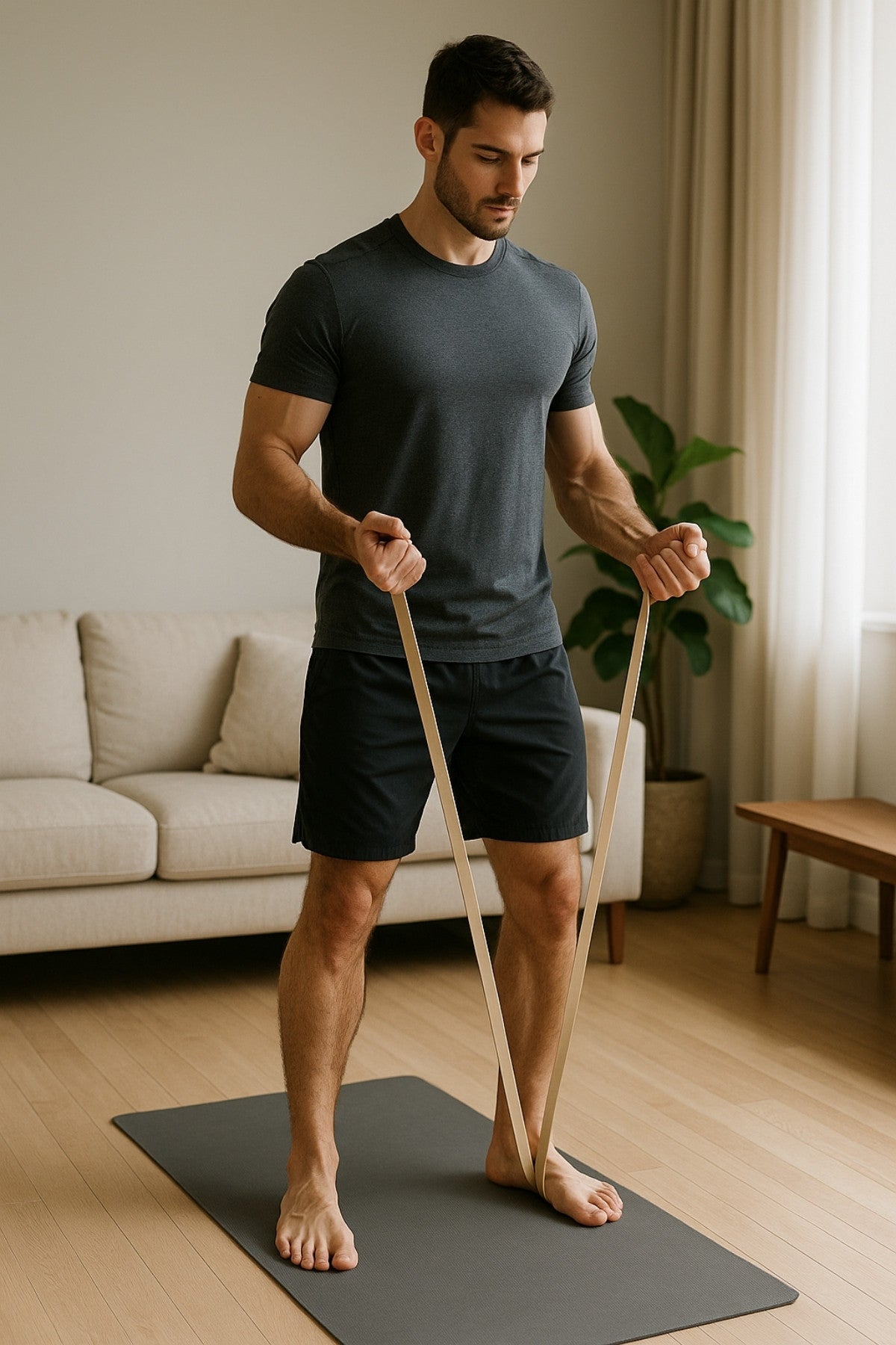 Bandes de résistance en latex — Entraînement complet & tonification douce