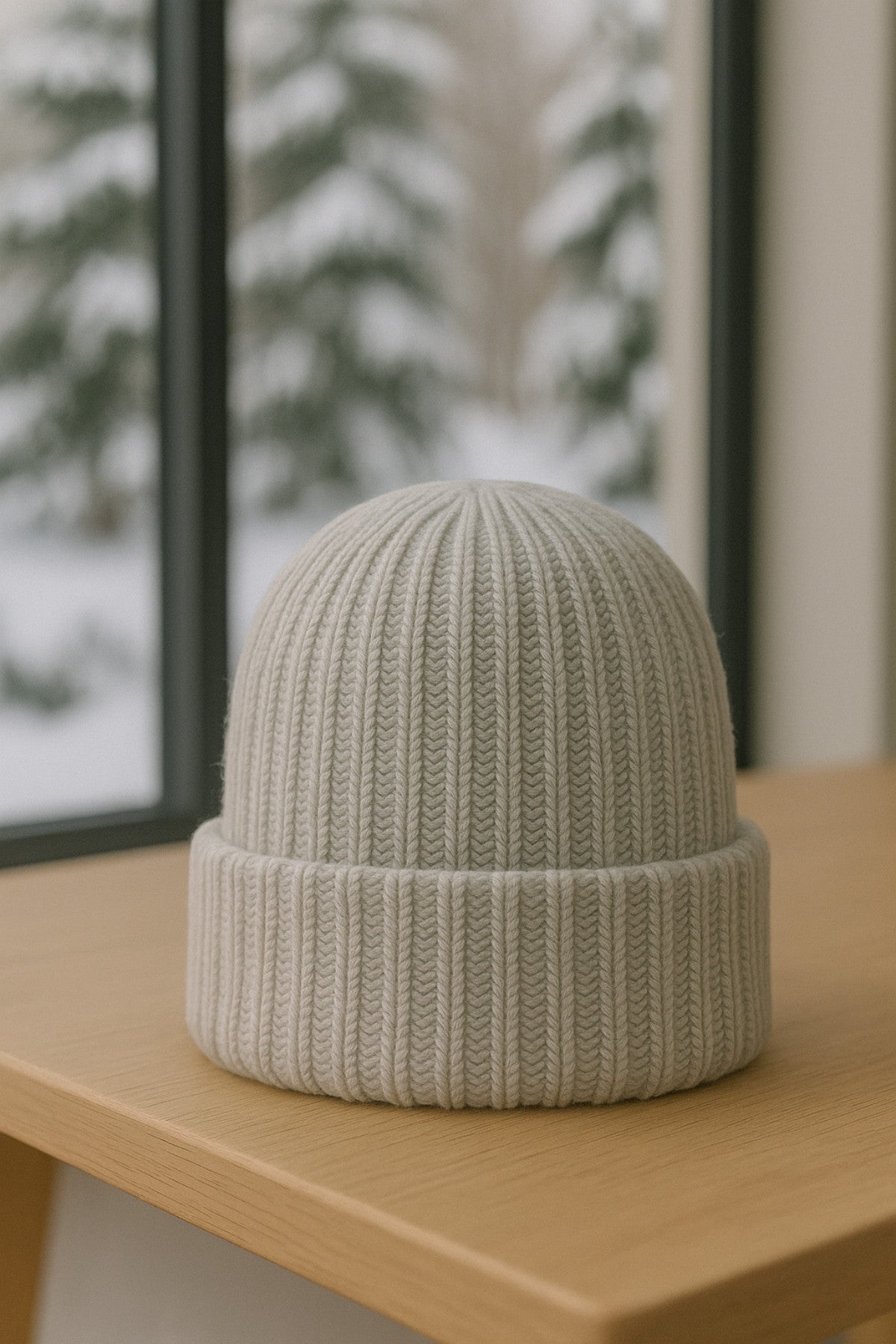 Bonnet tricoté chaud unisexe — Douceur hivernale & style décontracté