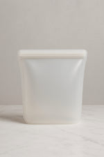 Sachet alimentaire en silicone réutilisable — Étanche, écologique & pratique