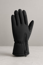 Gants hiver tactiles imperméables noir anthracite – Confort & performance premium